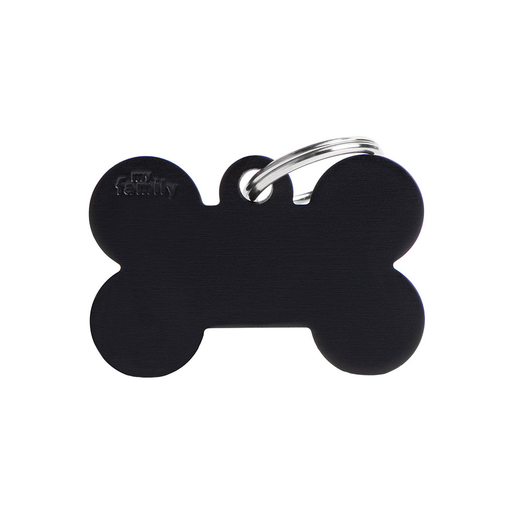 MY FAMILY BASIC ALUMINUM BONE BLACK L