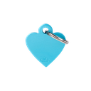 [10090012] MY FAMILY BASIC ALUMINUM HEART LIGHT BLUE S