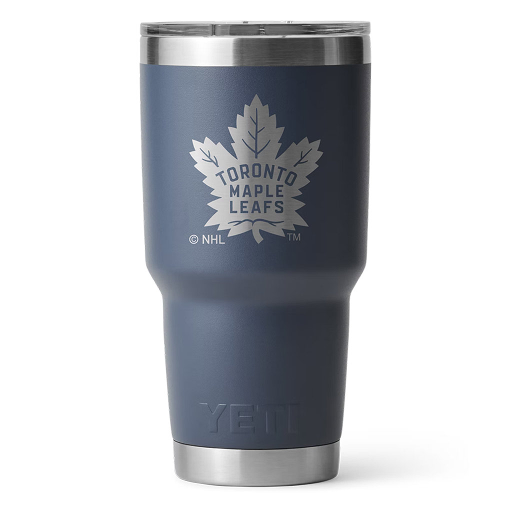 DR - YETI RAMBLER TUMBLER MAPLE LEAFS 887ML NAVY
