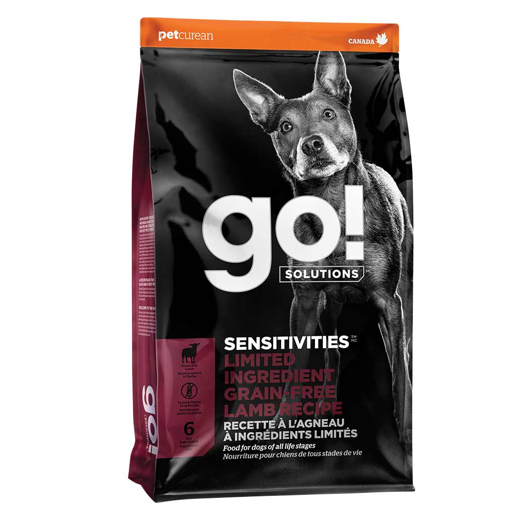 GO DOG SENSITIVITIES LID GRAIN FREE LAMB 3.5LB