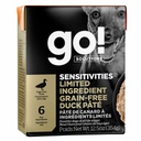 DMB - GO DOG SENSITIVITIES LID GRAIN FREE DUCK 12.5OZ
