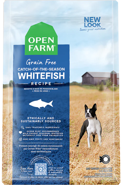 OPEN FARM DOG CATCH OF THE SEASON WHITEFISH 4lb