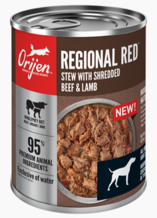 ORIJEN DOG REGIONAL RED STEW 12.8OZ