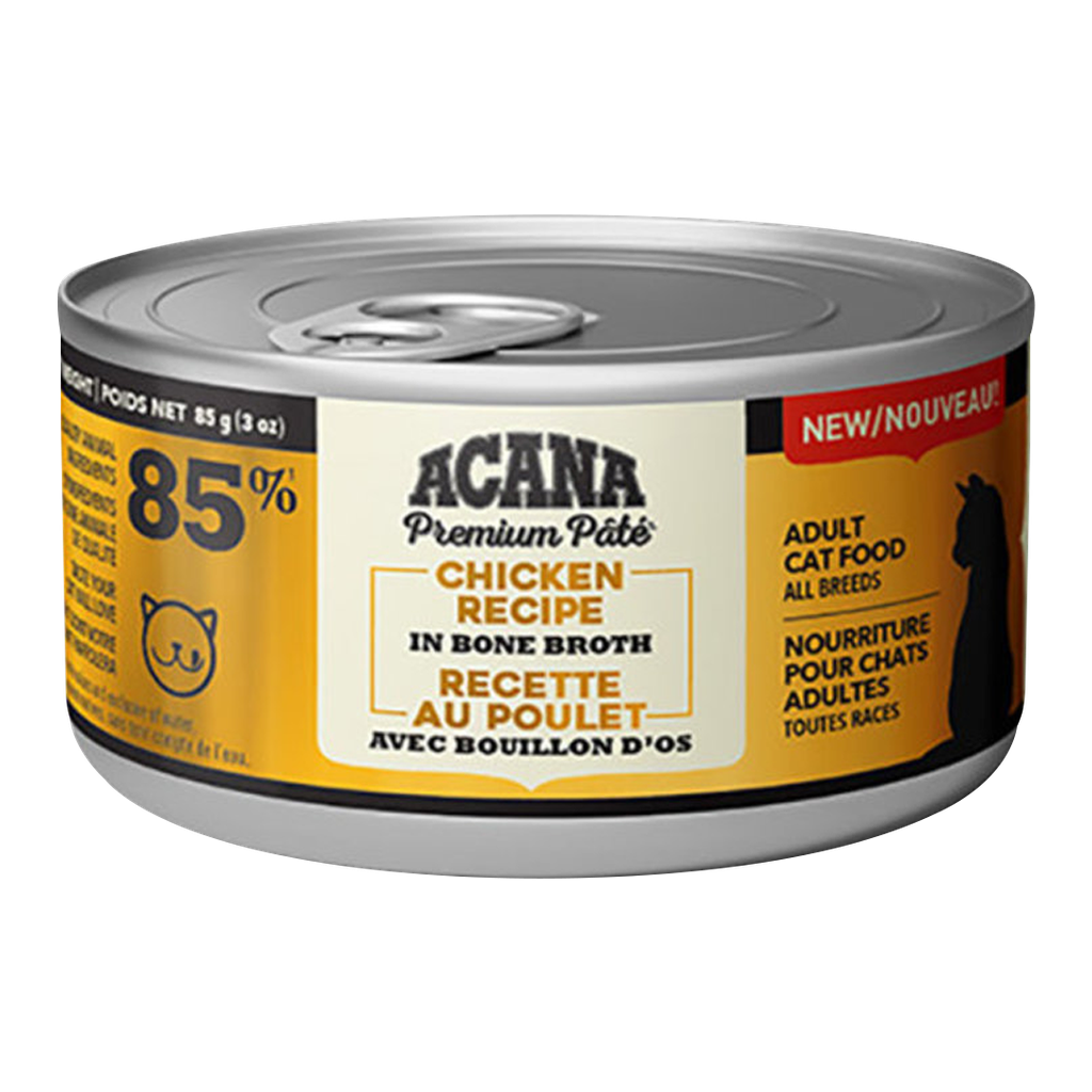 ACANA CAT CHICKEN RECIPE IN BONE BROTH 85g (3OZ)