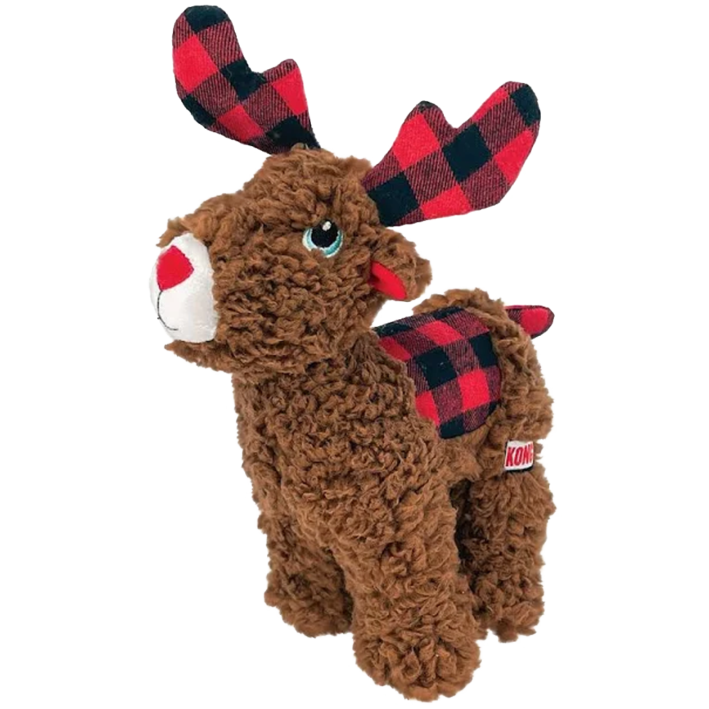 KONG DOG HOLIDAY SHERPS REINDEER MED