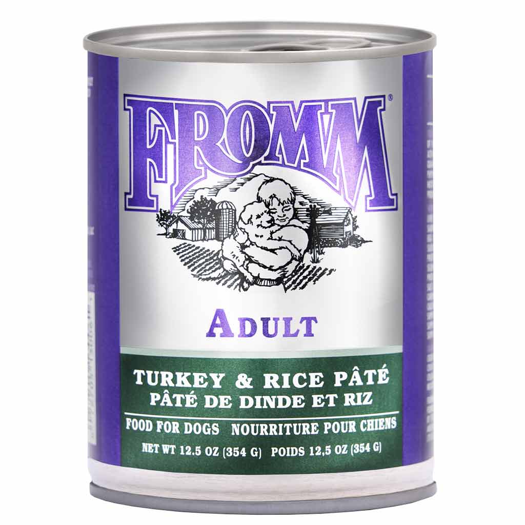 FROMM DOG CLASSIC TURKEY & RICE PATE 12.5OZ