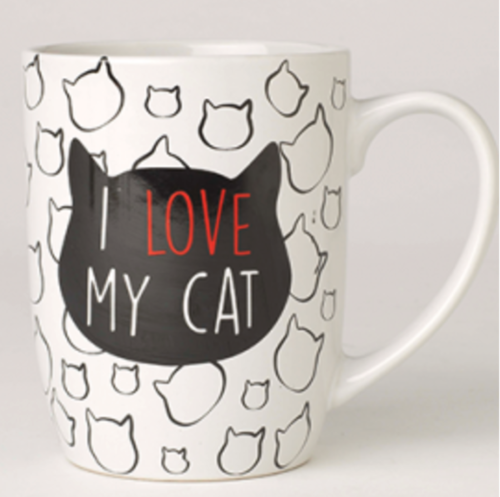DMB - PETRAGEOUS I LOVE MY CAT MUG 24OZ