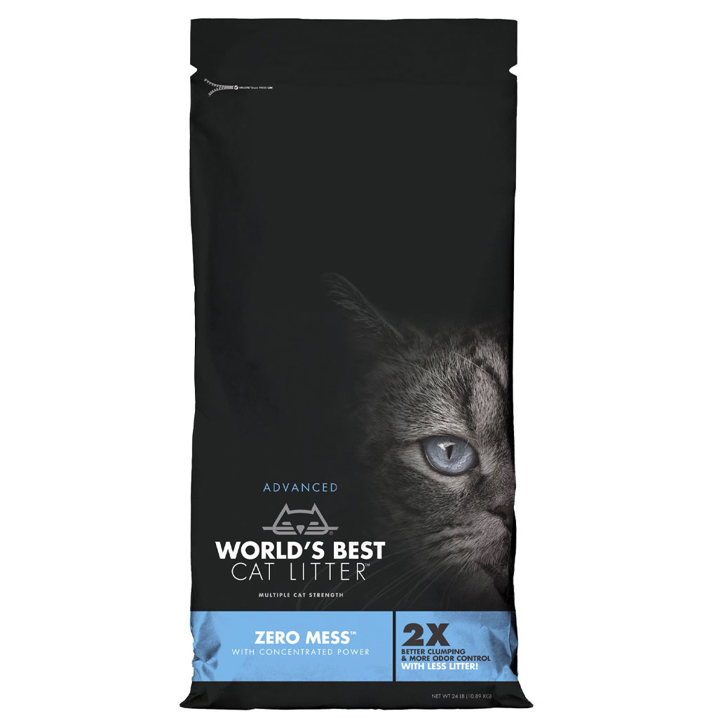 DMB - WORLD'S BEST CAT LITTER ADVANCED ZERO MESS 24LB