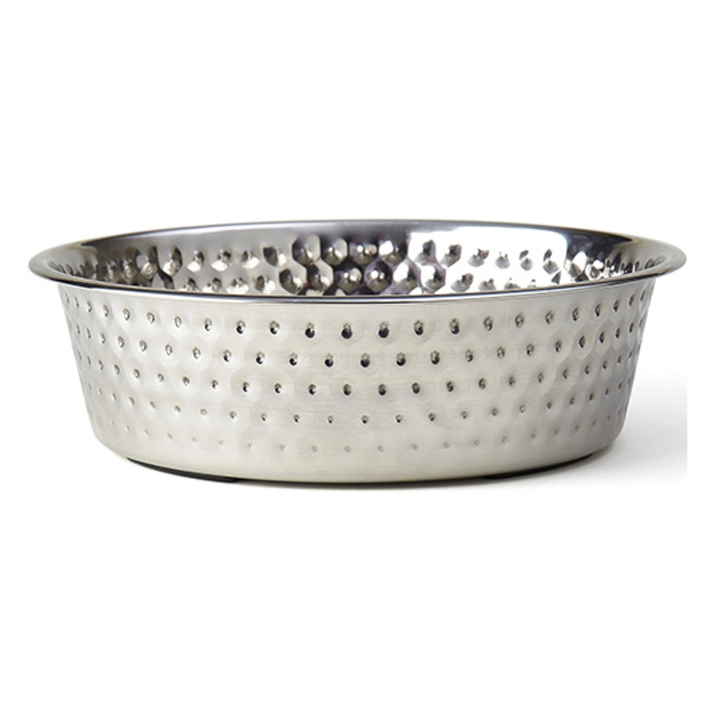 PETRAGEOUS CRETE HAMMERED STAINLESS BOWL 9" 2.32QT