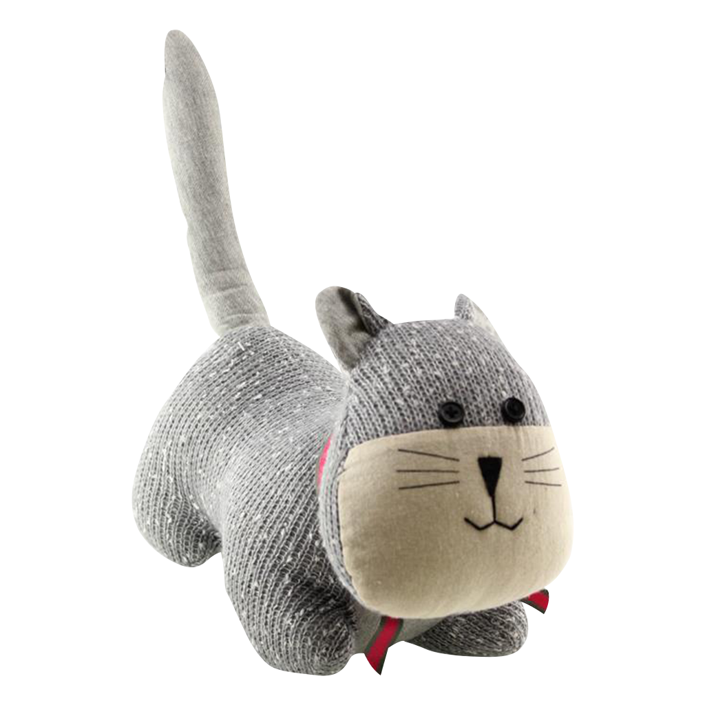 KOPPERS HOME GREY CAT DOOR STOP