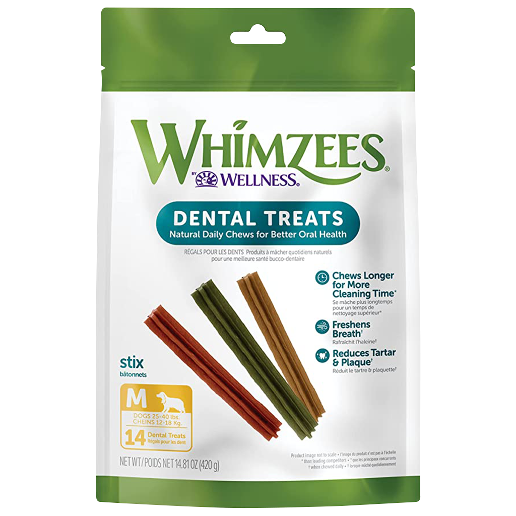 WHIMZEES STIX MED