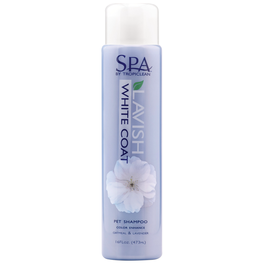 DV - TROPICLEAN SPA WHITE COAT SHAMPOO 16OZ