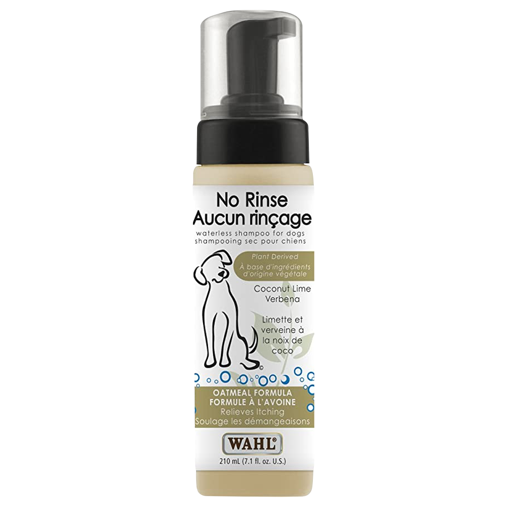 WAHL NO RINSE OATMEAL SHAMPOO 210ML
