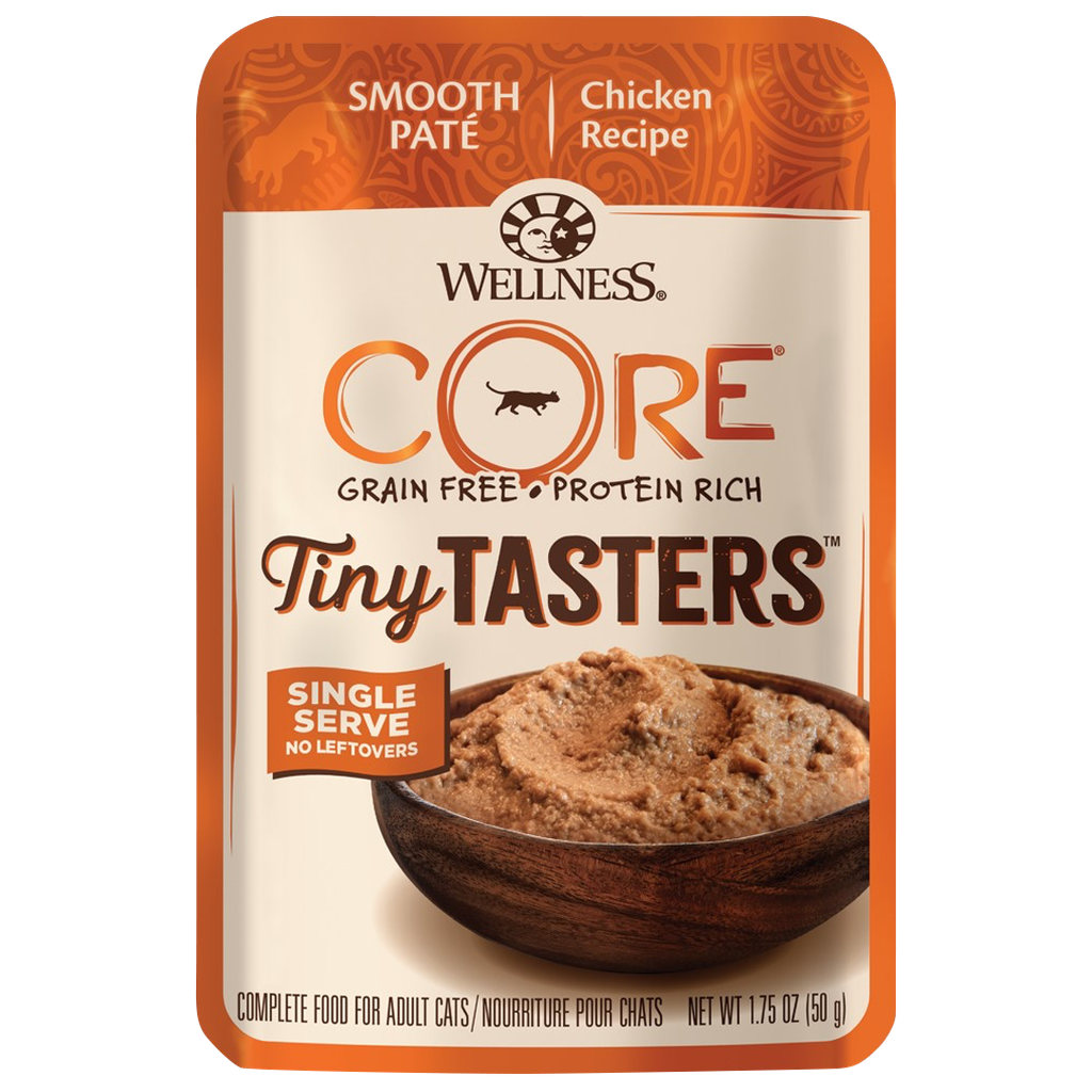 WELLNESS CORE TINY TASTERS CHICKEN 1.75OZ