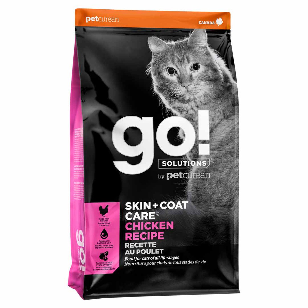 GO CAT SKIN & COAT CHICKEN 8LB