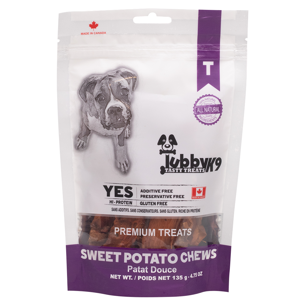 TUBBY K9 SWEET POTATO CHEWS 135G