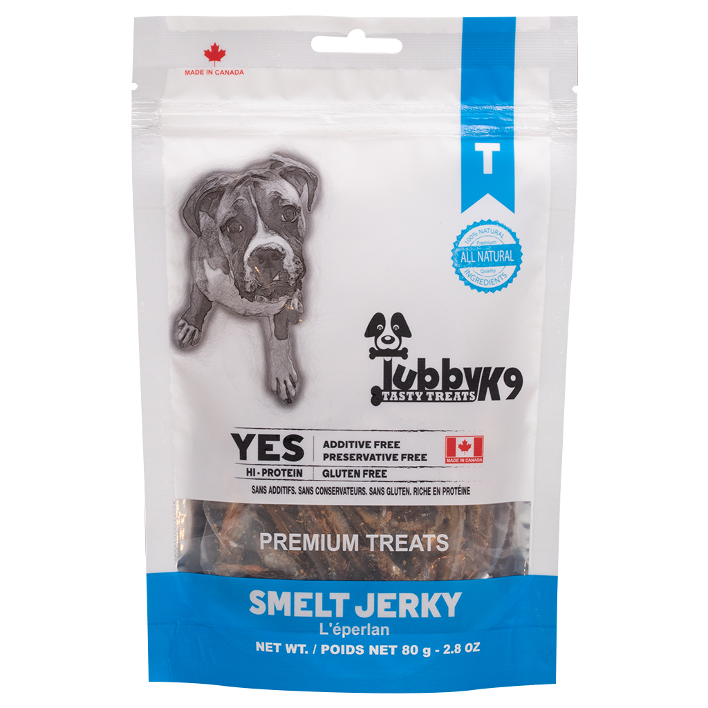 TUBBY K9 SMELT JERKY 80G