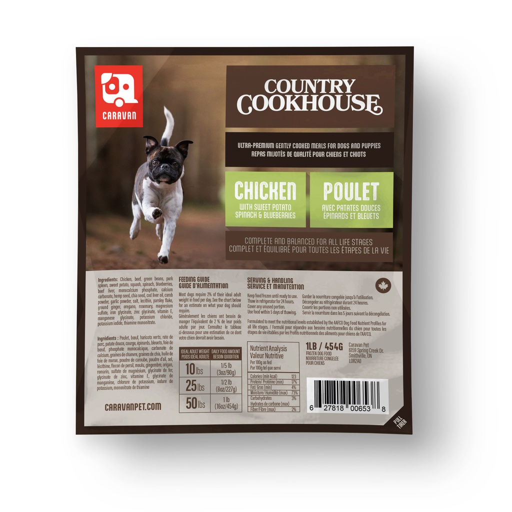 CARAVAN COUNTRY COOKHOUSE CHICKEN 1LB