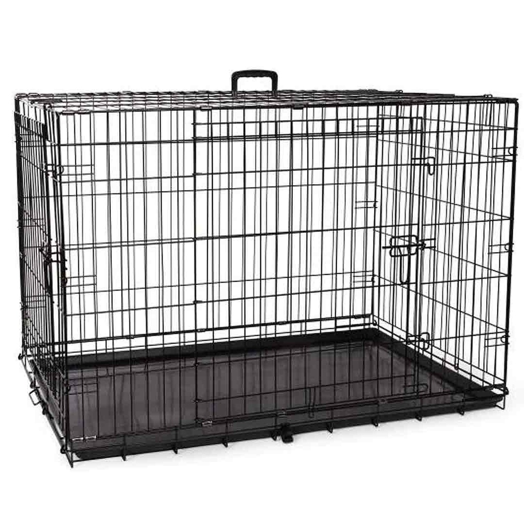 BUD'Z DELUXE CRATE FOLDABLE DOUBLE DOOR 48IN