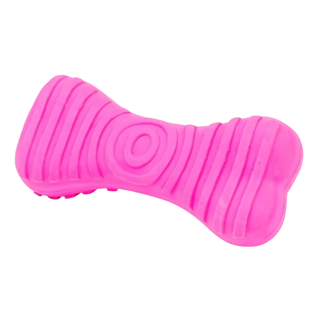 BUD'Z LATEX SQUEAKER BONE PURPLE