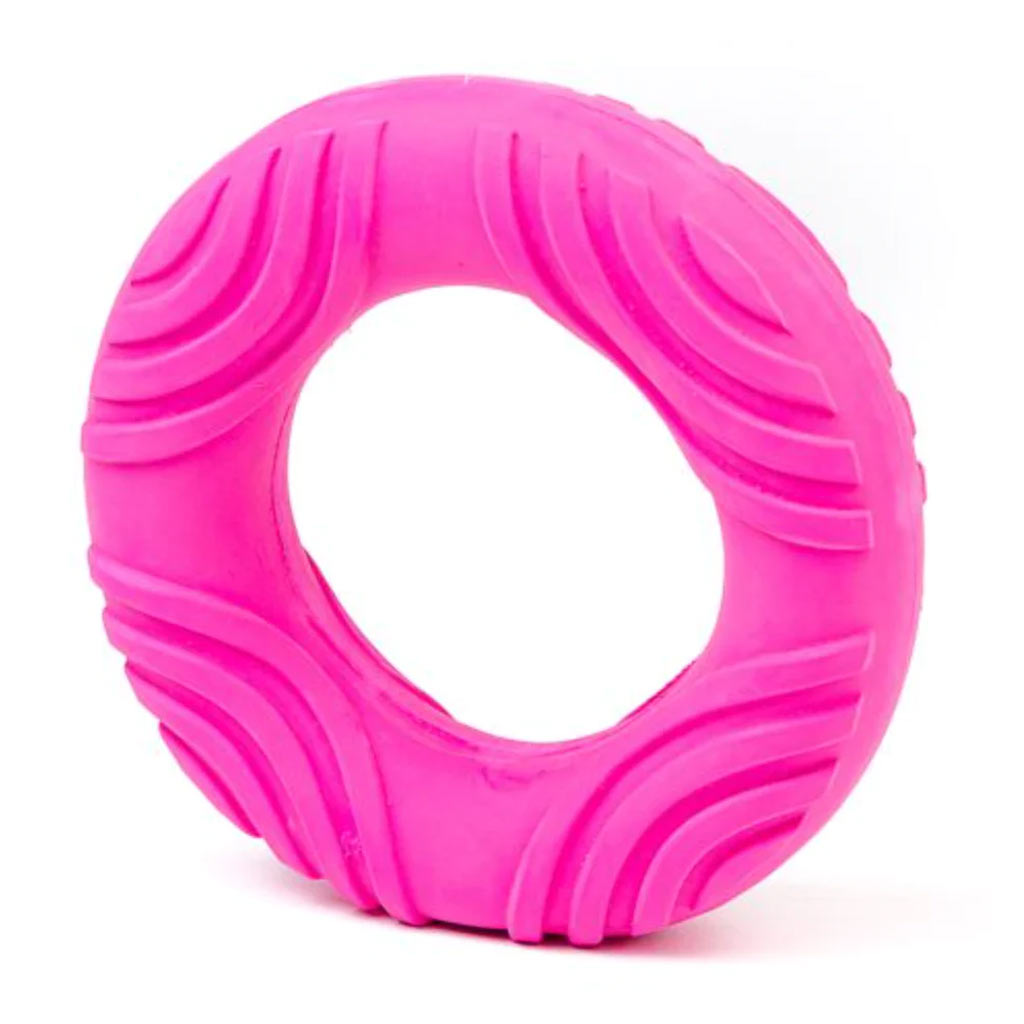 BUD'Z LATEX SQUEAKER RING PURPLE