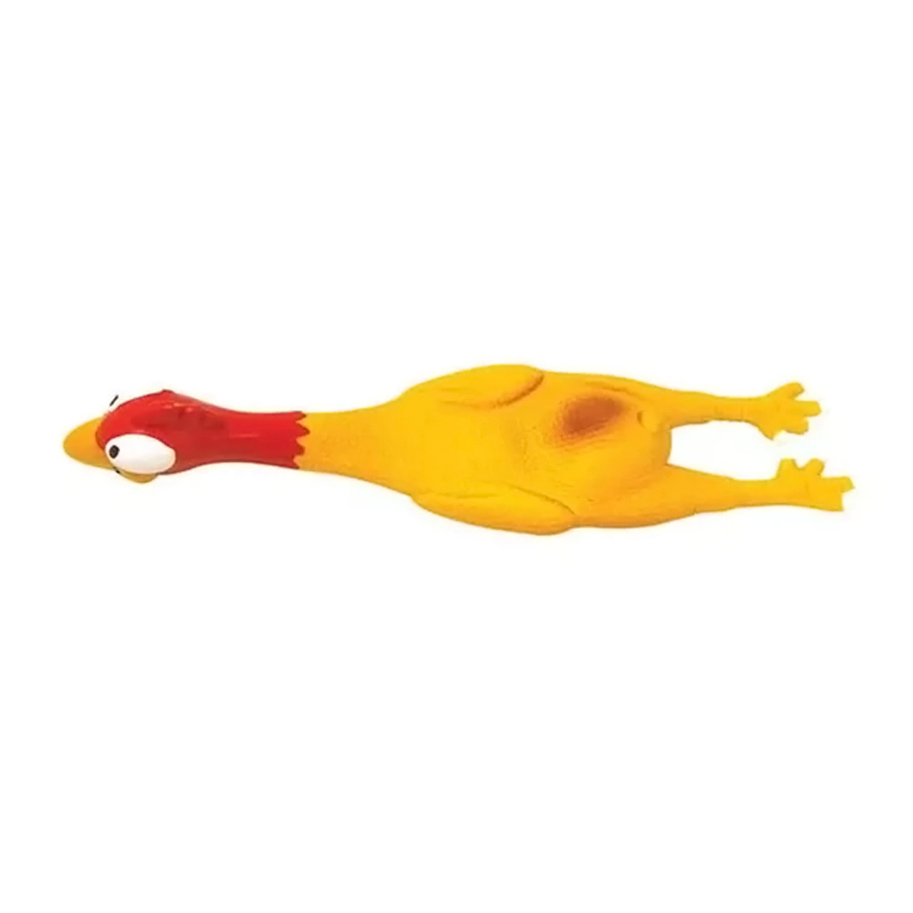 BUD'Z LATEX SQUEAKER DUCK YELLOW 5.5IN