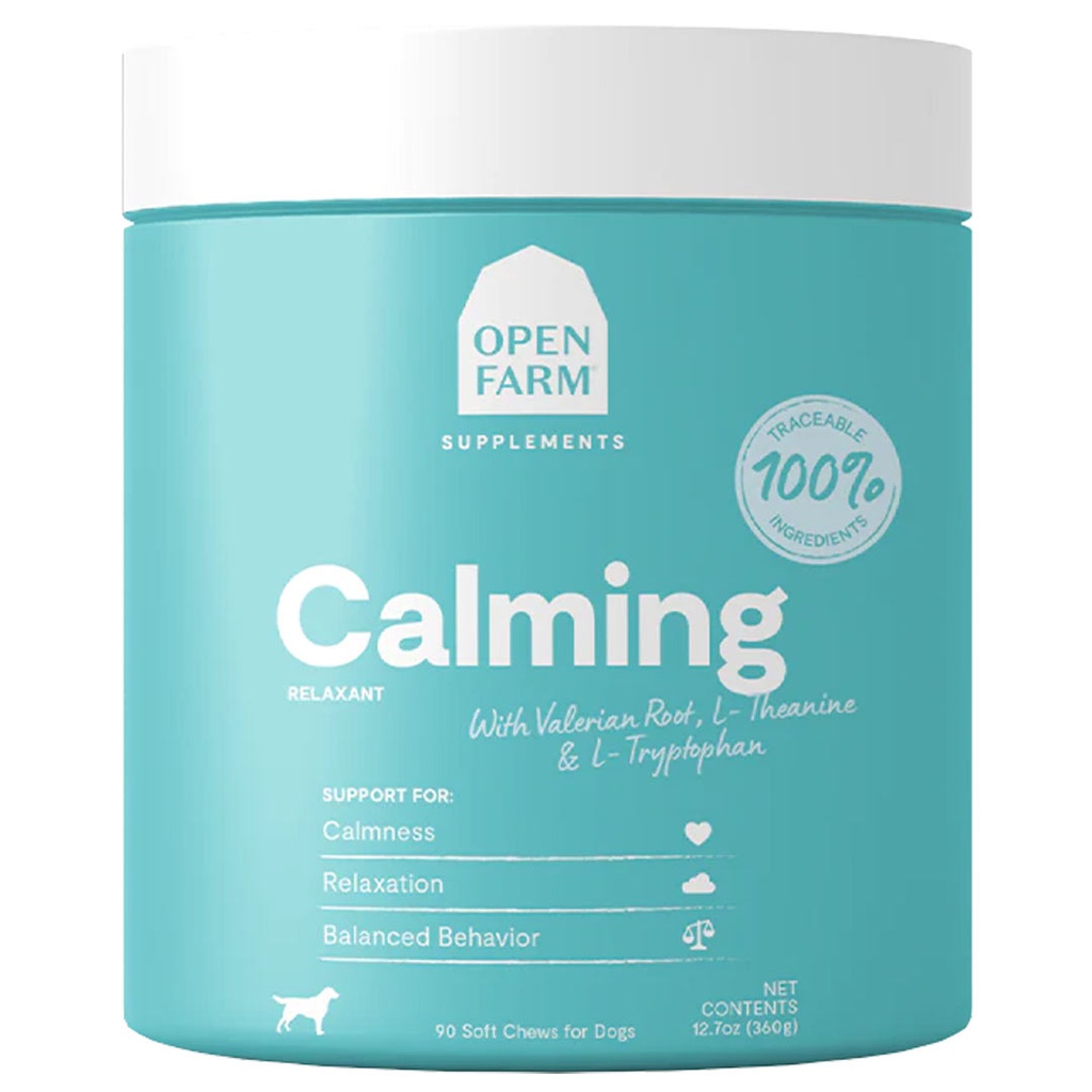 OPEN FARM CALMING SUPPLEMENT CHEWS (90 PC)