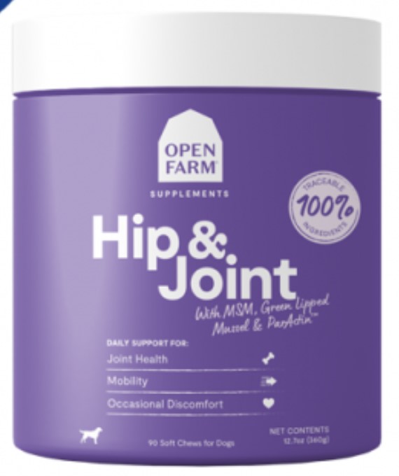 OPEN FARM HIP &amp; JOINT SUPPLEMENT CHEWS (90 PC)