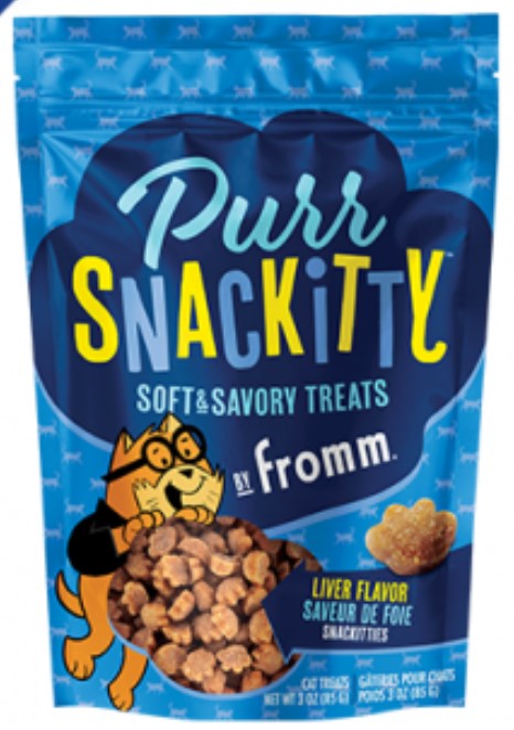 FROMM CAT PURRSNACKITTY TREATS LIVER