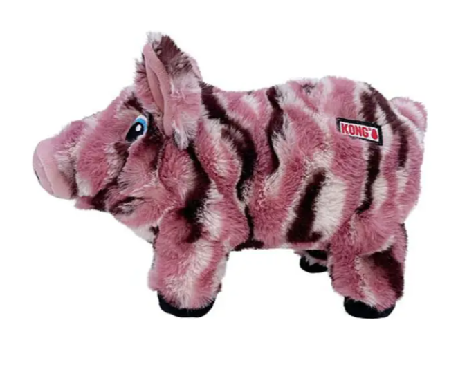 KONG LOW STUFF STRIPES PIG MEDIUM