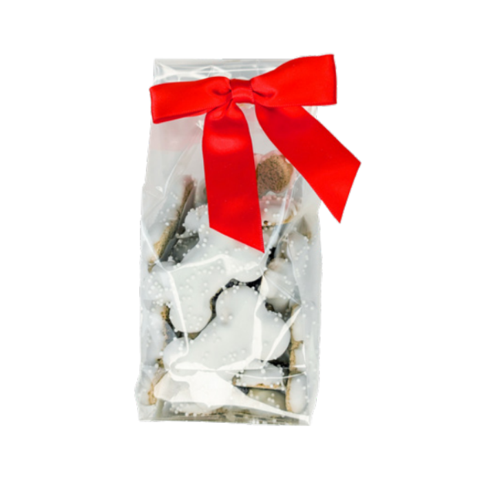 DMB - BOSCO &amp; ROXY'S THROW ME A BONE - WHITE W/ WHITE SPRINKLES XMAS 2023