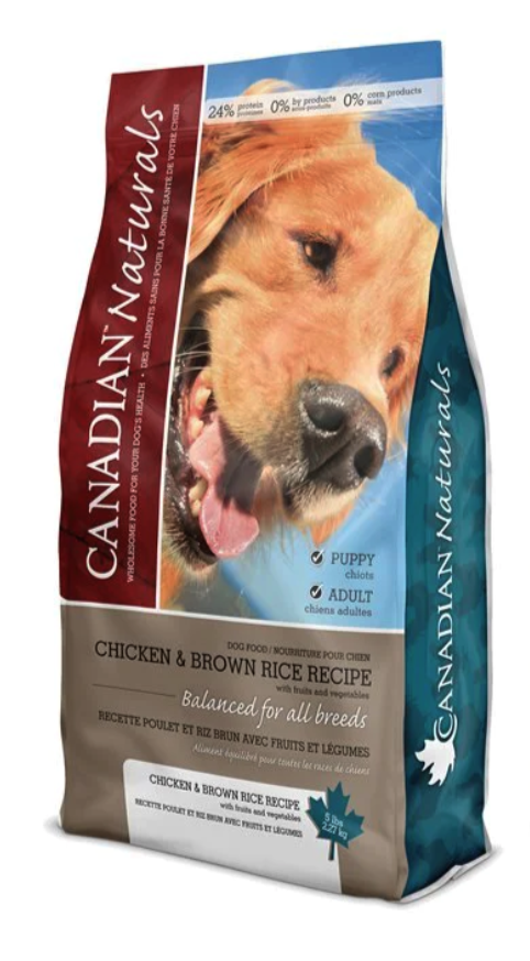 CANADIAN NATURALS DOG VALUE SERIES CHICKEN &amp; RICE 5LB