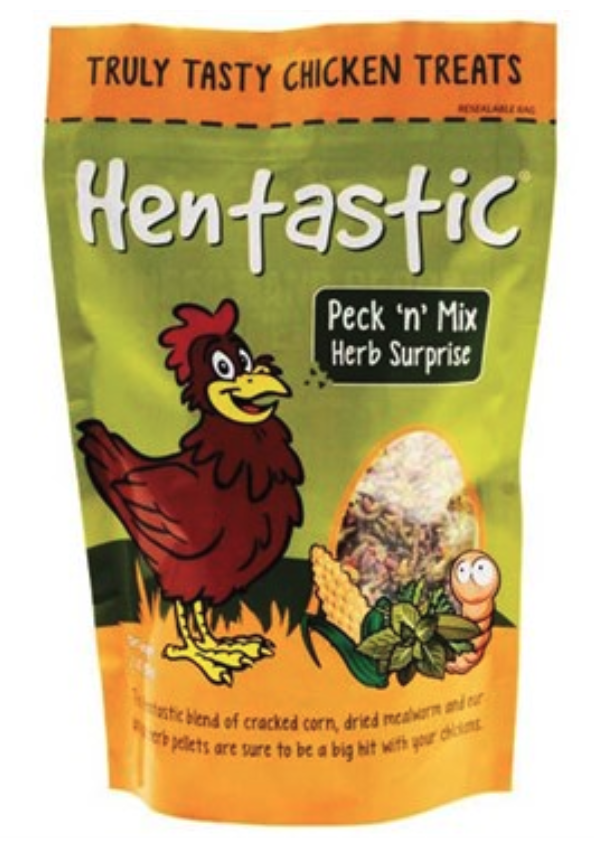HENTASTIC CHICKEN TREAT PECK N' MIX 32OZ