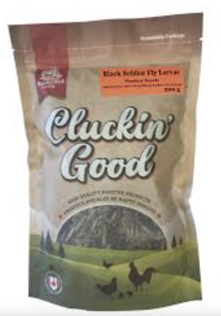CLUCKIN' GOOD BLACK SOLDIER FLY LARVAE 750G