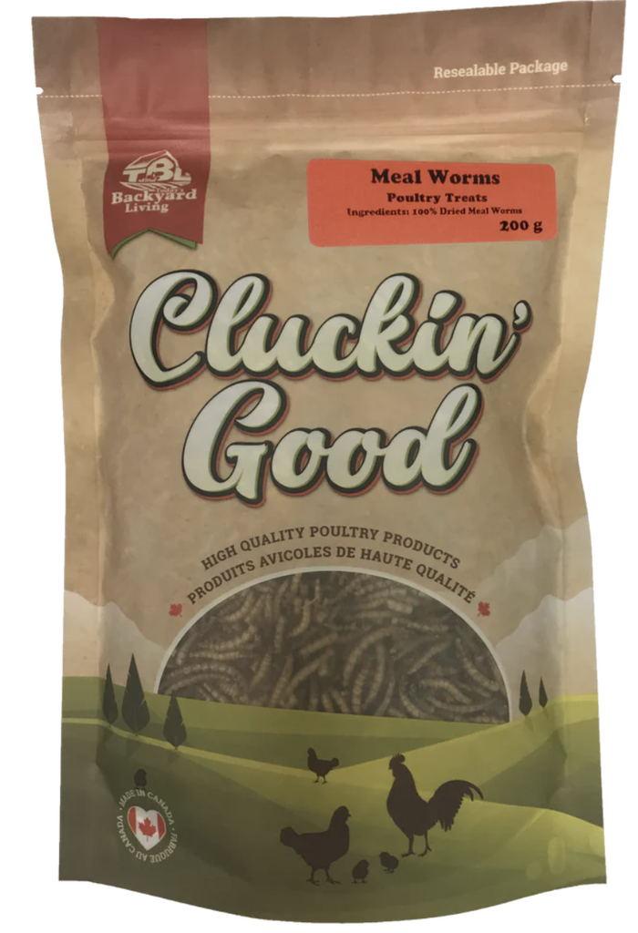 CLUCKIN' GOOD MEALWORMS 750G