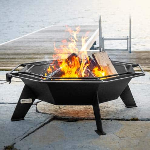 IRON EMBERS OCTAGONAL COTTAGER FIRE PIT 3'