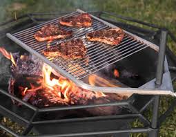 IRON EMBERS ADJUSTABLE BBQ ATTACHMENT