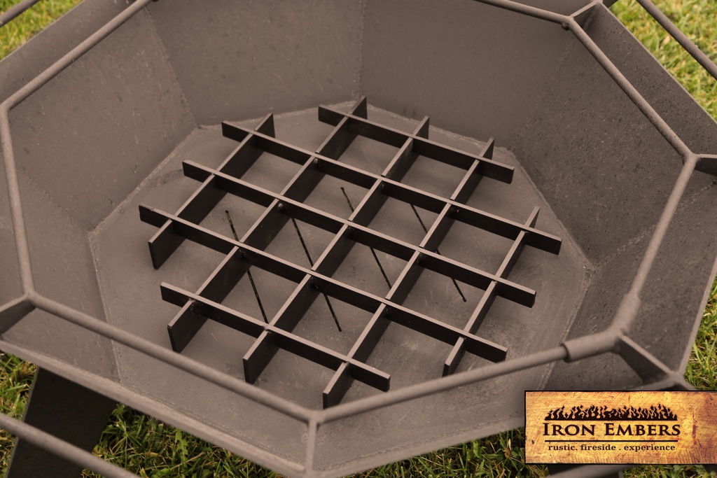 IRON EMBERS FIRE GRATE LARGE