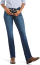 ARIAT WOMENS PERFECT RISE STRAIGHT JEAN ABBY R.E.A.L.  MACKENZIE 33 R
