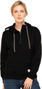 ARIAT WOMENS REBAR 1/2 ZIP HOODIE SKILL SET BLK XXL