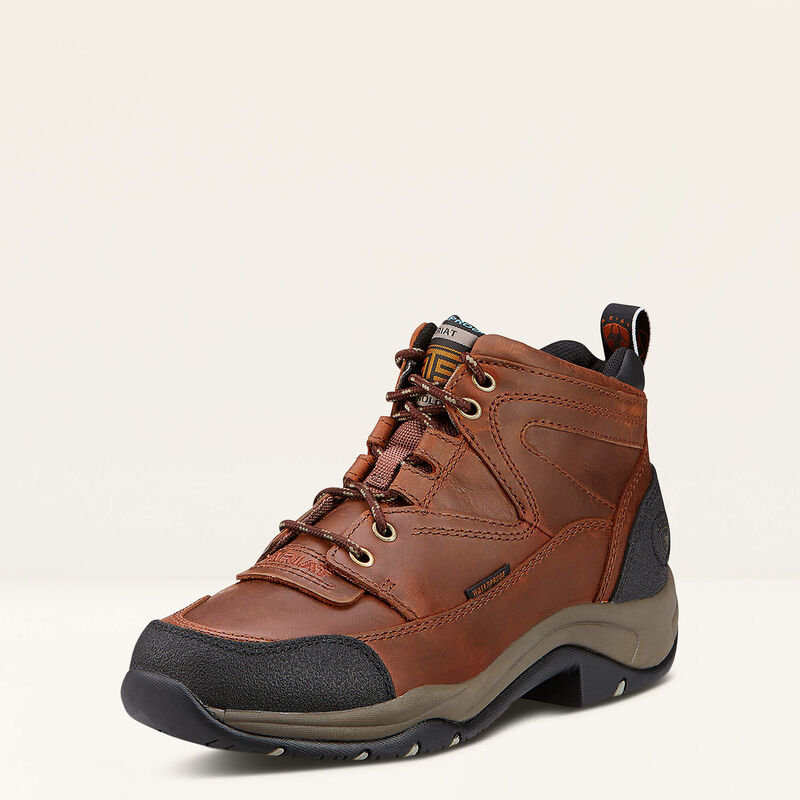 ARIAT WOMENS HIKING BOOT TERRAIN H2O COPPER 8