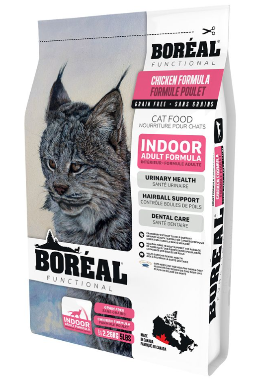 BOREAL CAT FUNCTIONAL INDOOR GF CHICKEN 2.26KG