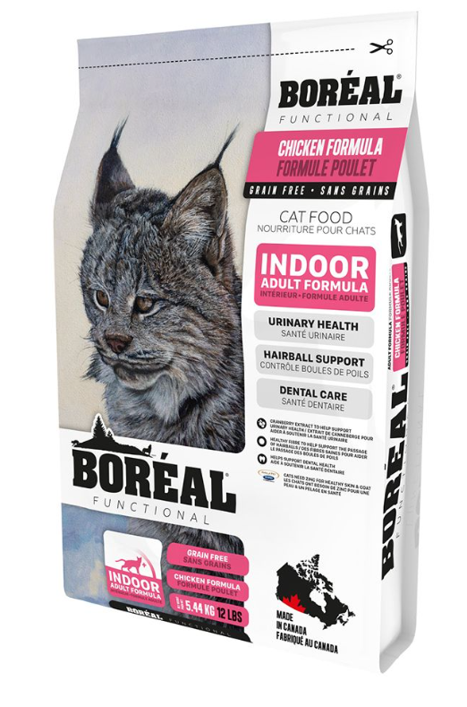 BOREAL CAT FUNCTIONAL INDOOR GF CHICKEN 5.44KG