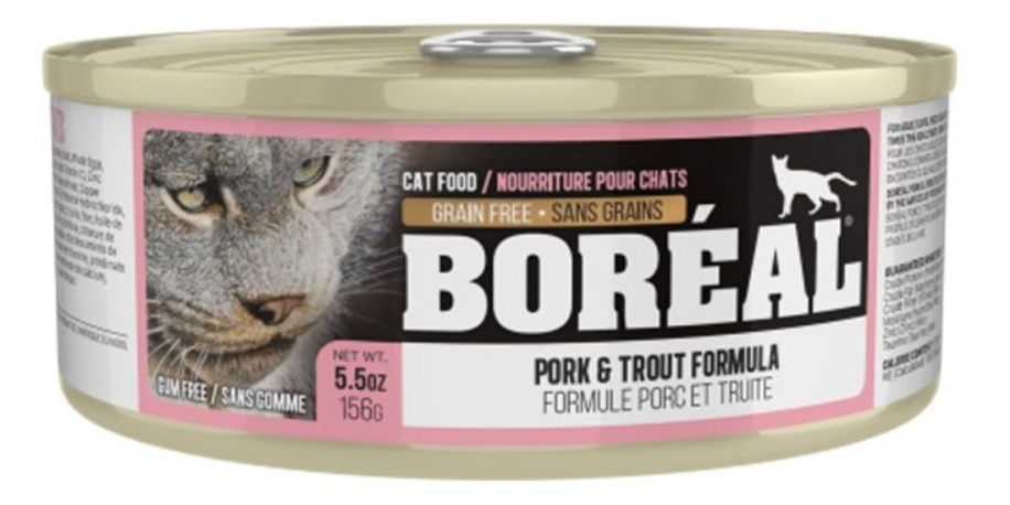 BOREAL CAT PORK AND TROUT 5.5OZ (156G)
