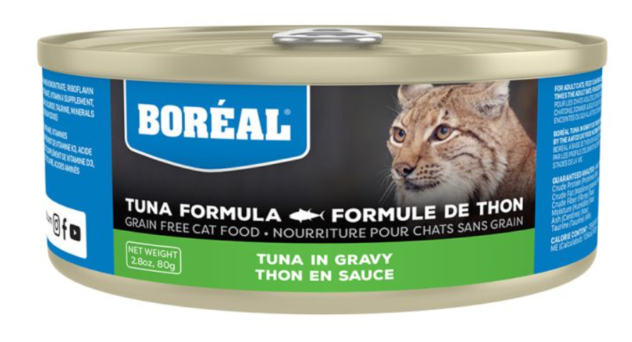 DV - BOREAL CAT TUNA RED MEAT IN GRAVY 2.8OZ (80G)