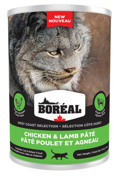 DV - BOREAL CAT WEST COAST CHICKEN AND LAMB 14OZ (400G)