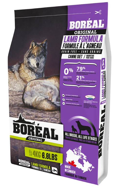 BOREAL DOG ORIGINAL GRAIN FREE LAMB 8.8LBS (4KG)