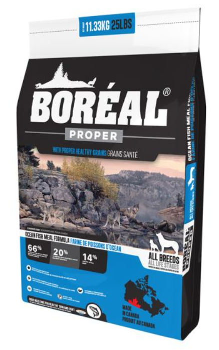 BOREAL DOG PROPER OCEAN FISH 25LBS (11.33KG)