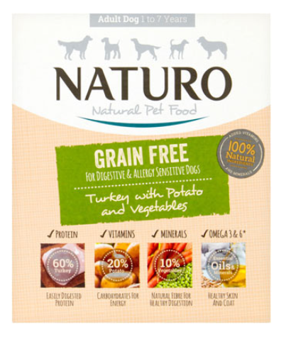 DMB - NATURO GF TURKEY W/ POTATO &amp; VEGETABLES 400G