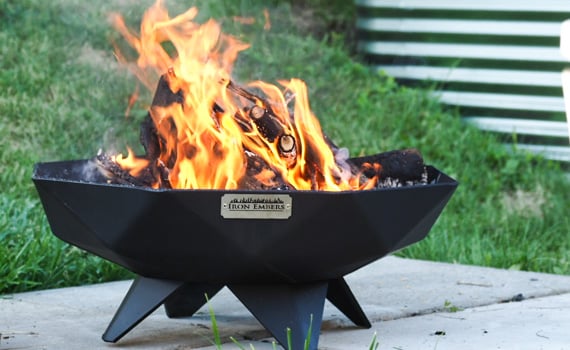 IRON EMBERS CATALYST FIRE PIT 28" SMALL